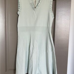 Ted Baker Light Green Ruffle Dress